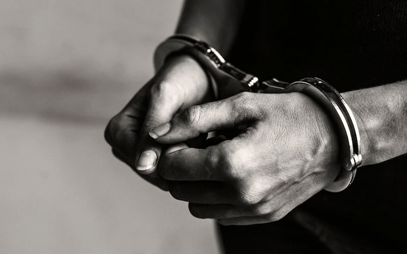 arrested