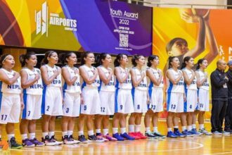 nepal women basketball team