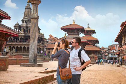 tourist in nepal