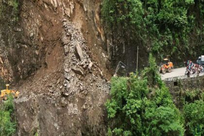 landslide at muglin
