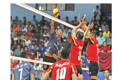 nepal army vollyball