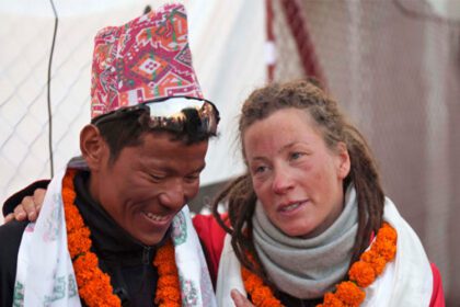 norway harila and nepal tenjen sherpa