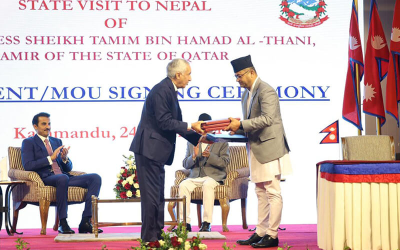 नेपाल र कतार